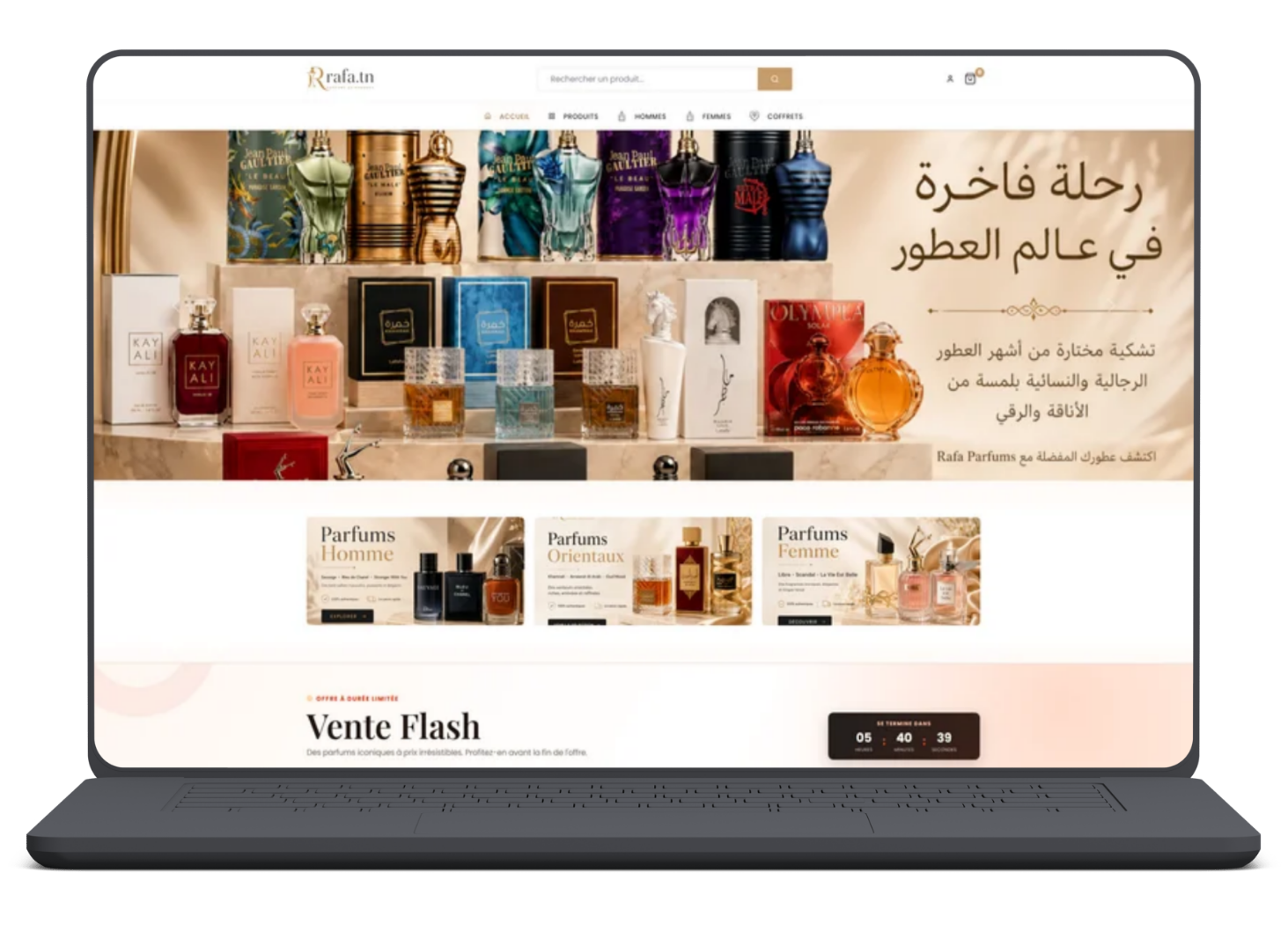 Rafa Parfums — Boutique e-commerce de parfumerie — image 1