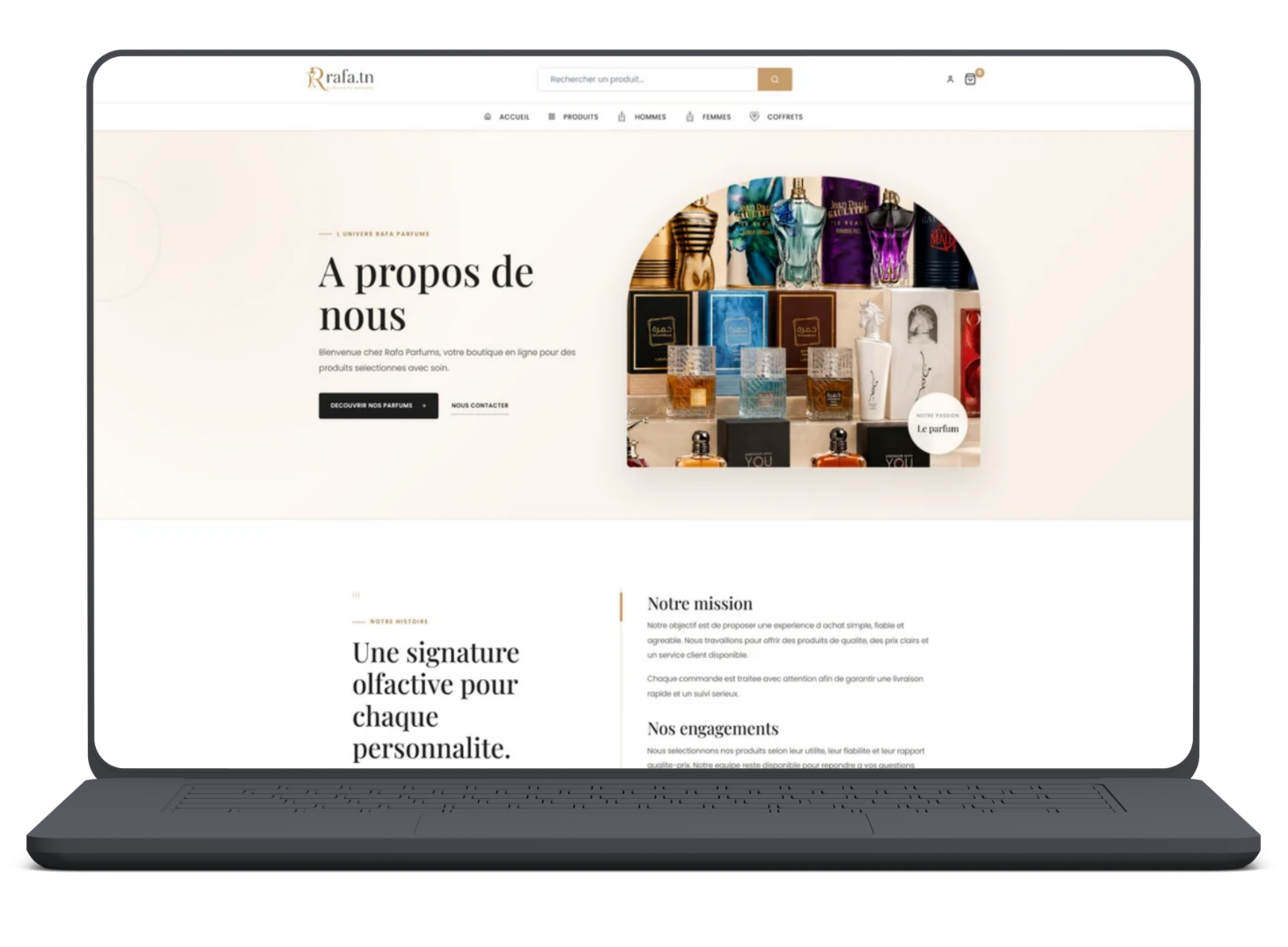 Rafa Parfums — Boutique e-commerce de parfumerie — image 2